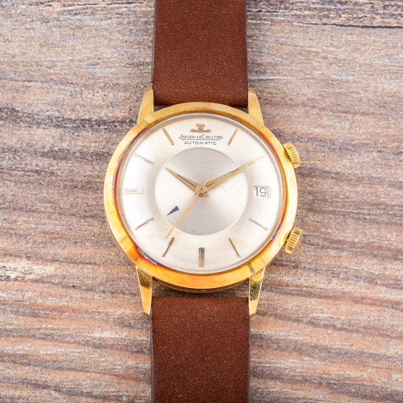 Jaeger LeCoultre MEMOVOX WRIST ALARM AUTOMATIC 18KT GOLD