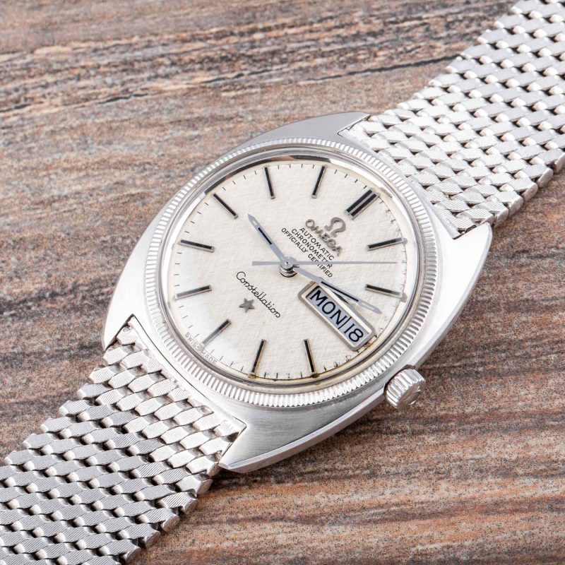 Omega CONSTELLATION REF.168019 FULL WHITE GOLD