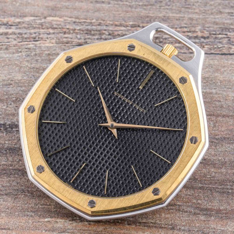 Audemars Piguet POCKET WATCH ROYAL OAK STEEL / GOLD