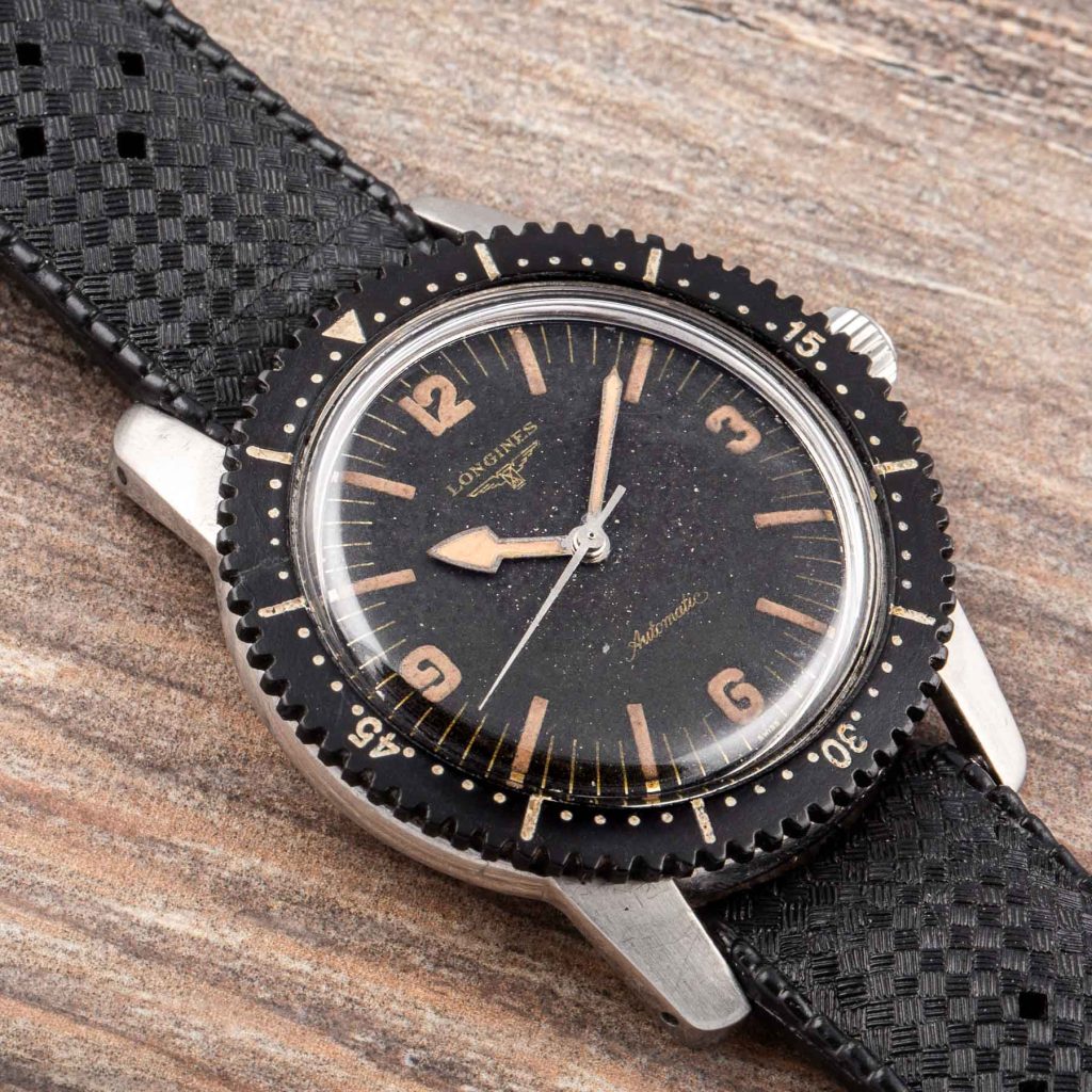 Longines skin diver nautilus sale