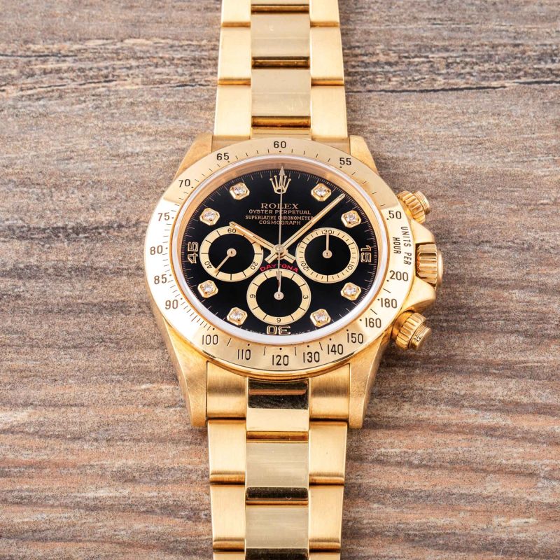 Rolex DAYTONA REF. 16528 4 LINES DIAMOND DIAL