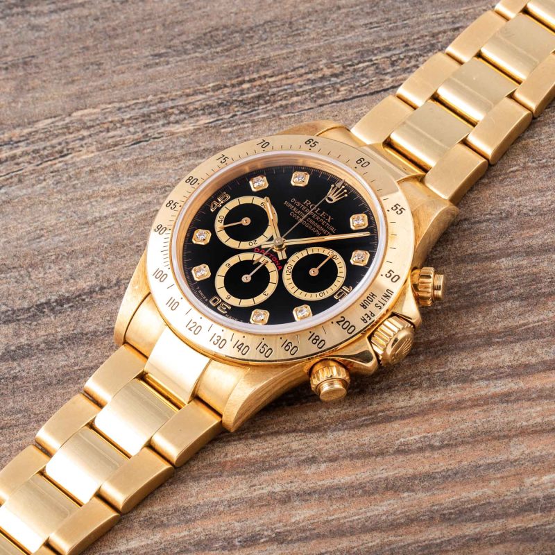 Rolex DAYTONA REF. 16528 4 LINES DIAMOND DIAL