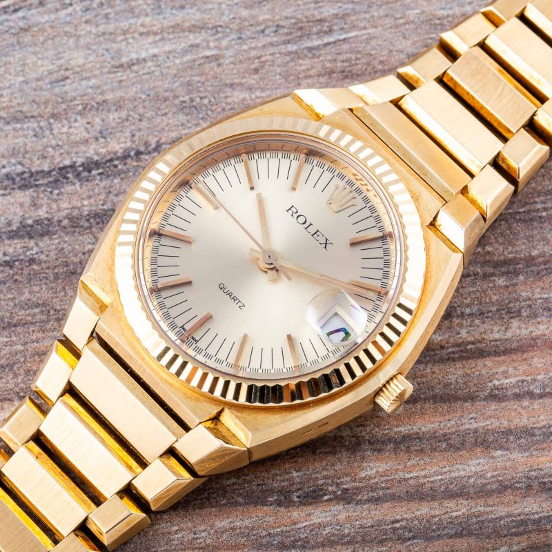 Rolex “TEXANO” REF. 5100 YELLOW GOLD