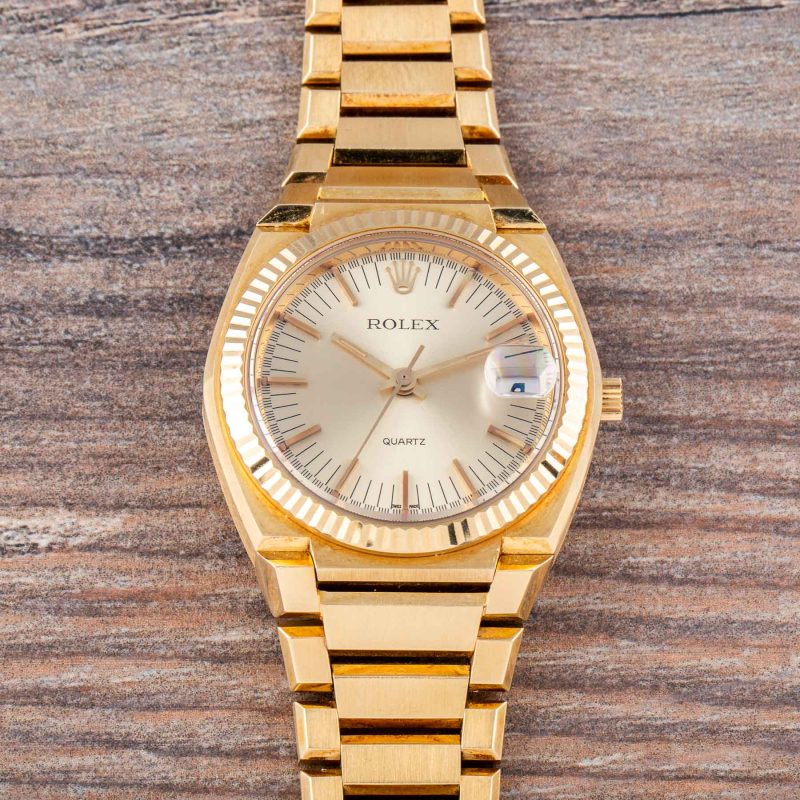 Rolex “TEXANO” REF. 5100 YELLOW GOLD