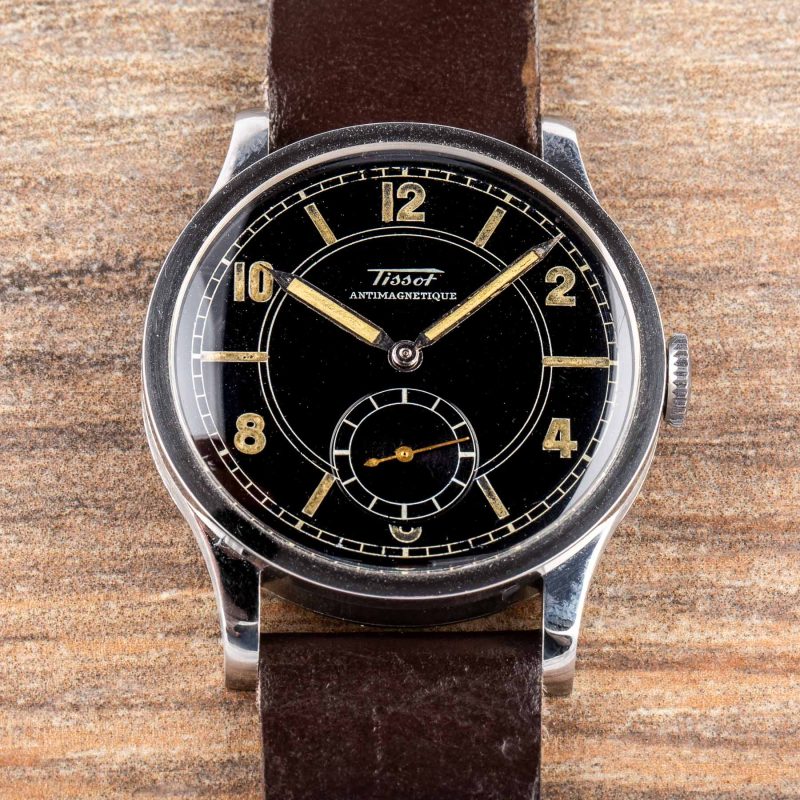 Tissot STAINLESS STEEL GILT DIAL OVERSIZE