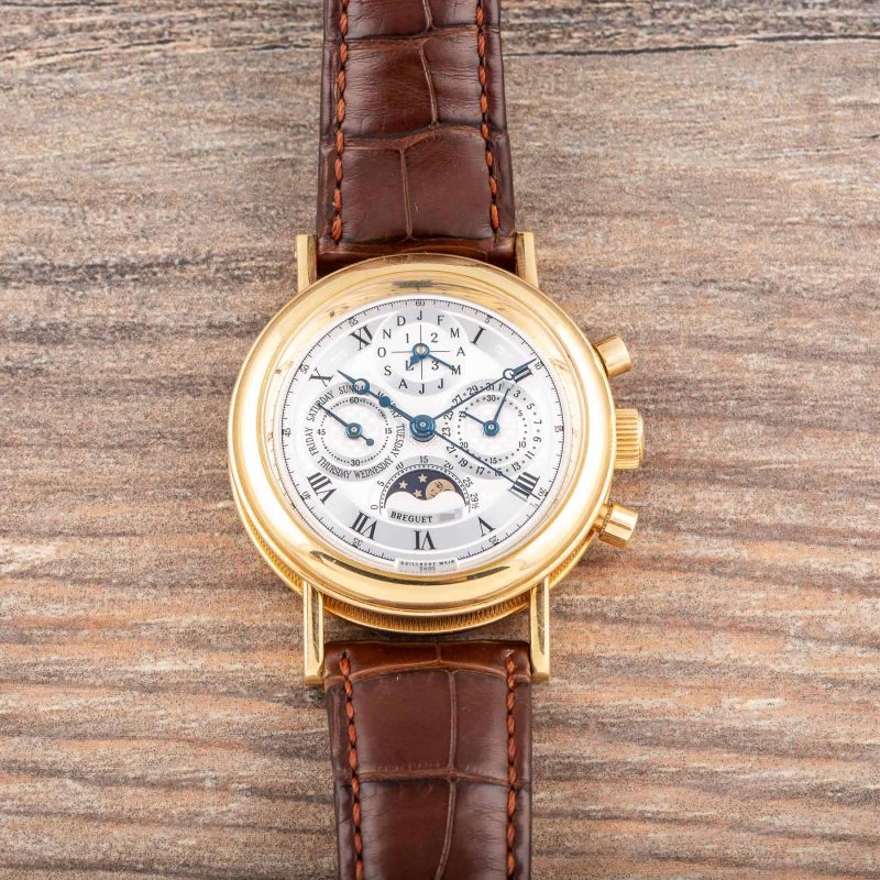 Breguet PERPETUAL CALENDAR CHRONOGRAPH REF. 5617 YG FULL SET