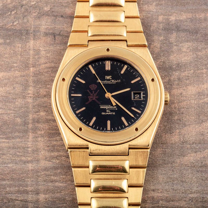 Iwc INGENIEUR QUARTZ REF. 9701 KHANJAR YELLOW GOLD