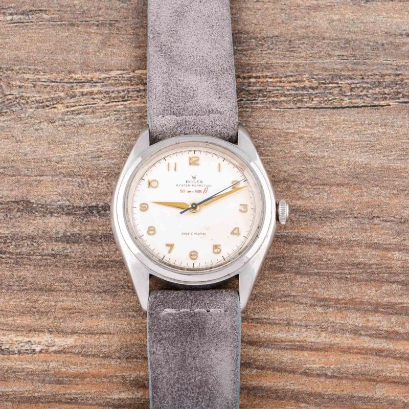 Rolex BUBBLEBACK REF. 5028 RED WRITING