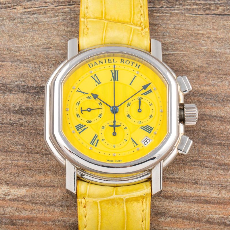 Daniel Roth CHRONOGRAPH YELLOW DIAL FULL SET