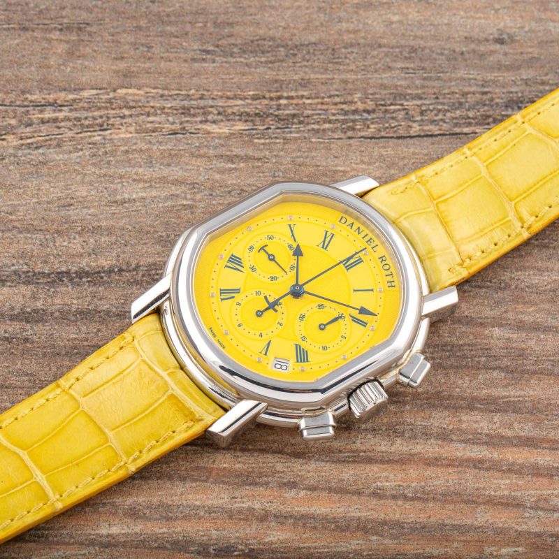 Daniel Roth CHRONOGRAPH YELLOW DIAL FULL SET