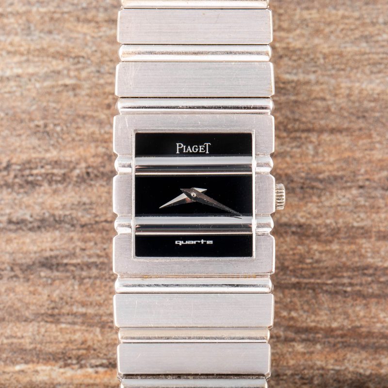 Piaget POLO WHITE GOLD CASE ONYX DIAL