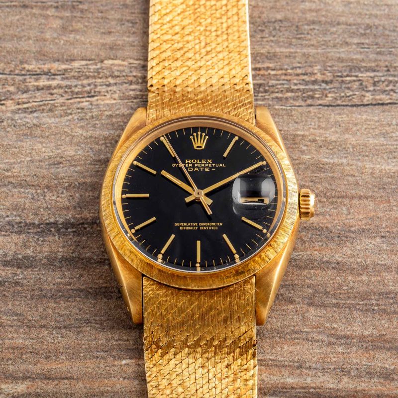 Rolex DATE REF. 1511 GILT DIAL WITH BRACELET