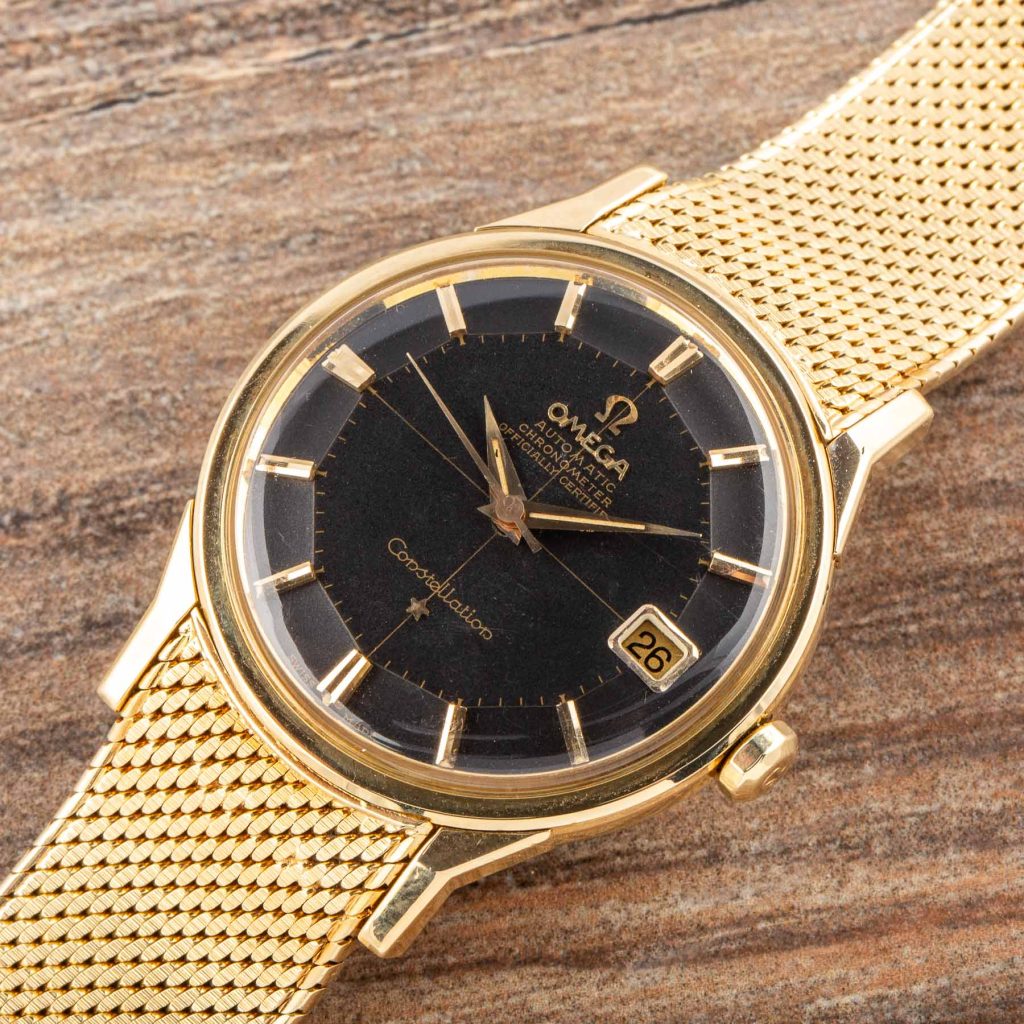 Caso Watches CONSTELLATION REF. 168005 14KT BLACK DIAL ORIGINAL BOX Caso Watches