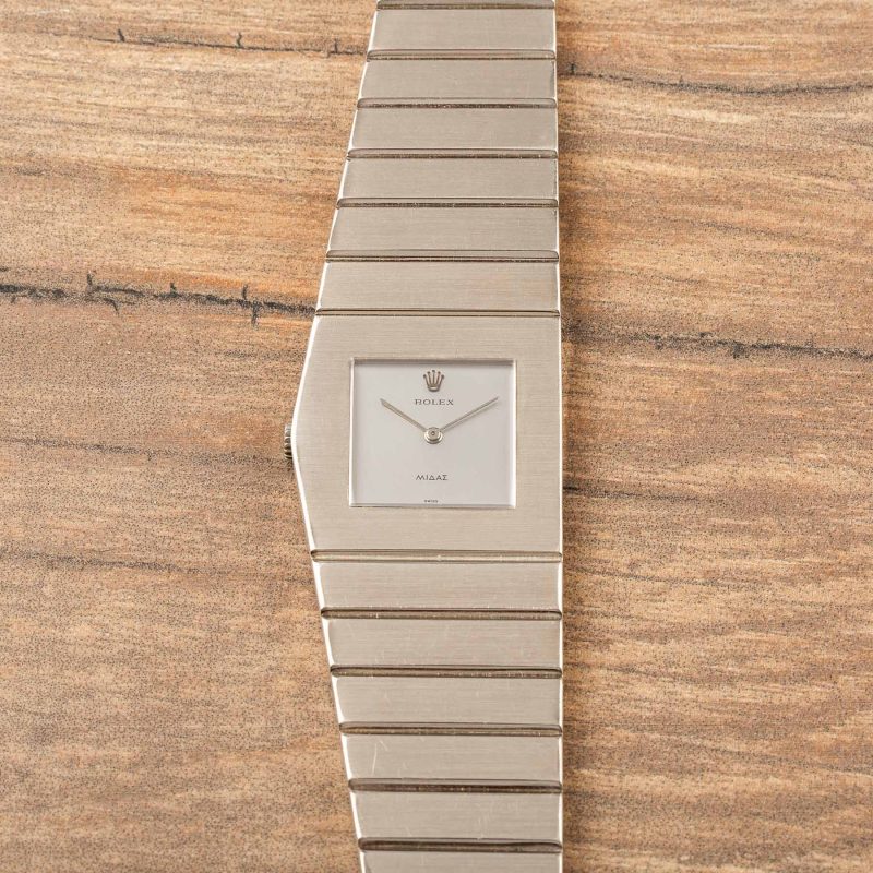 Rolex KING MIDAS REFERENCE 3580 WHITE GOLD WITH BOX