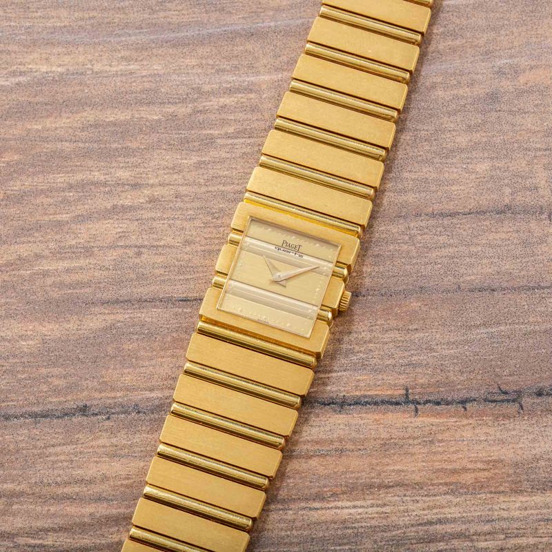 Piaget POLO YELLOW GOLD CASE CHAMPAGNE DIAL REF. 8131