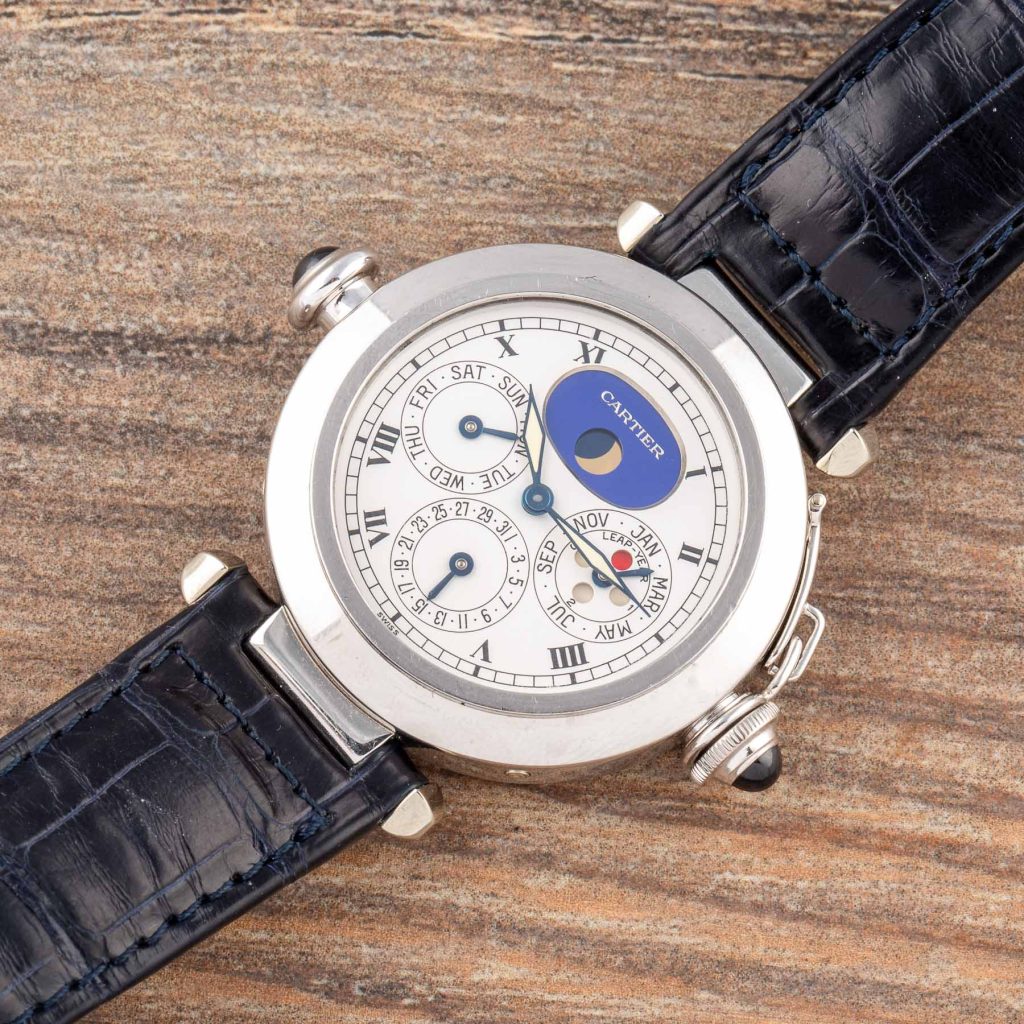 Caso Watches PASHA PERPETUAL CALENDAR MINUTE REPEATER PLATINUM REF. W30012 1 OF 5 Caso Watches