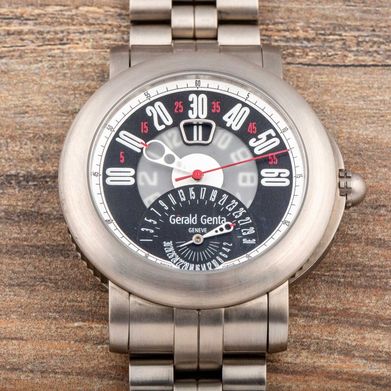 Gerald Genta ARENA BI RETRO TITANIUM
