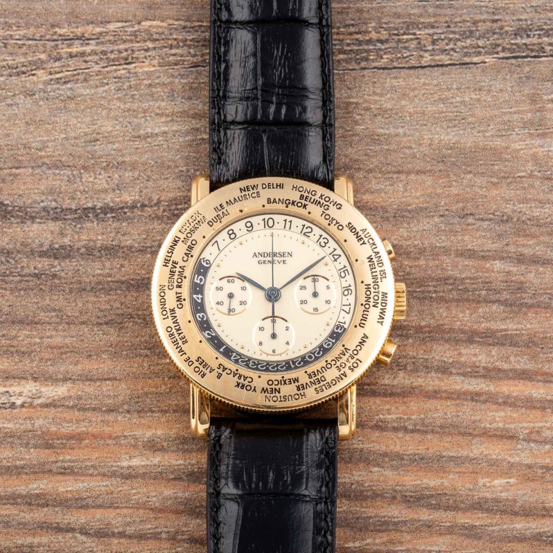 Andersen Geneve WORLD TIME CHRONOGRAPH