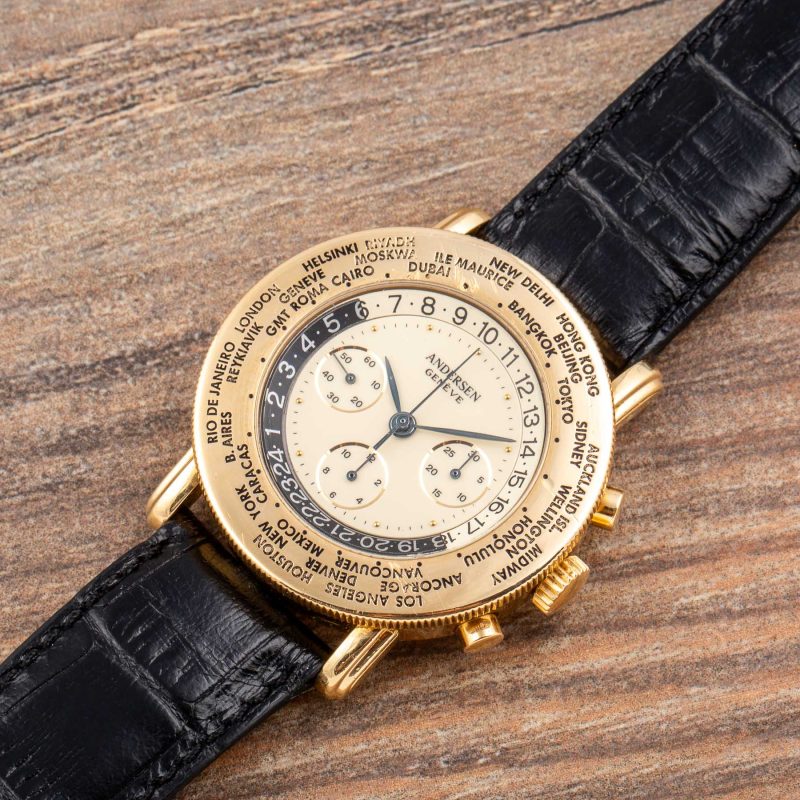 Andersen Geneve WORLD TIME CHRONOGRAPH