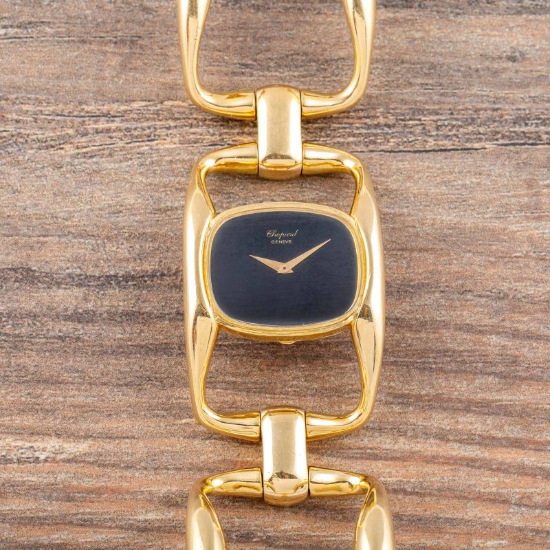 Chopard LADY JEWEL CUFF WATCH ONYX DIAL