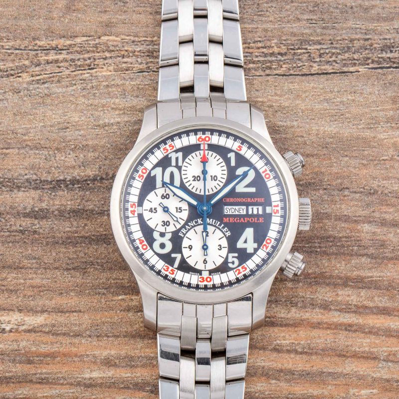 Franck Muller TRANSAMERICA MEGAPOLE CHRONOGRAPH WORLD TIME