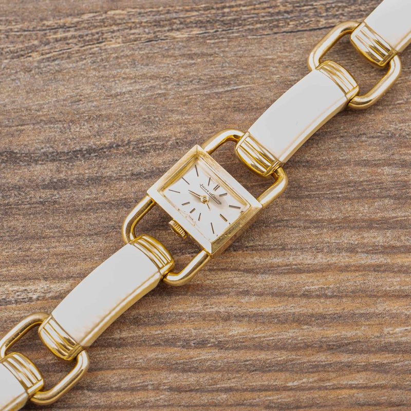 Jaeger LeCoultre ETRIER YELLOW GOLD AND IVORY