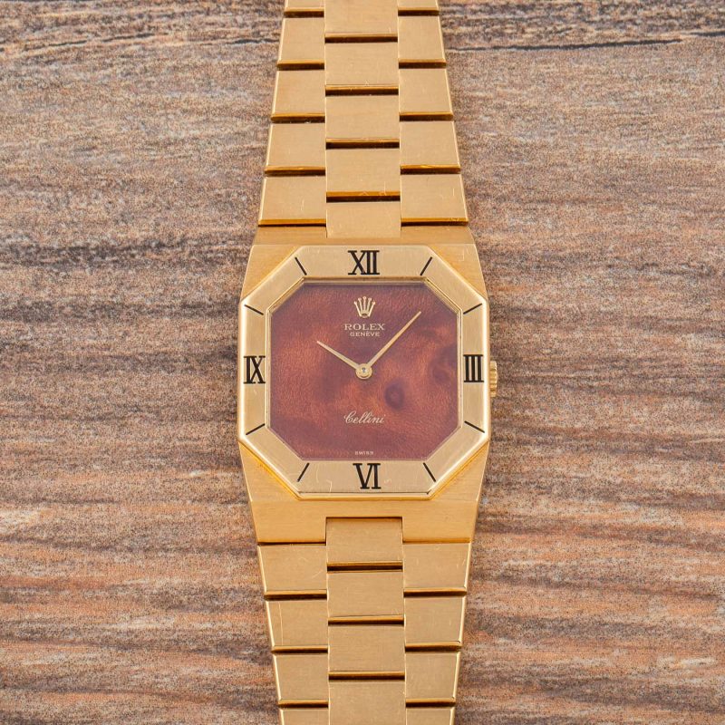 Rolex CELLINI REFERENCE 4350 WOOD DIAL