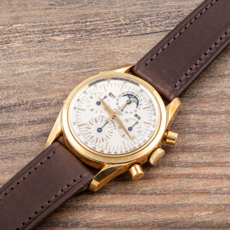 Universal Geneve TRICOMPAX 14kt 48110103 UNTOUCHED