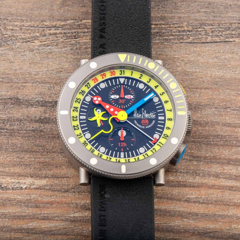 Alain Silberstein KRONO MARINE TITANIUM LIMITED EDITION OF 999 PIECES