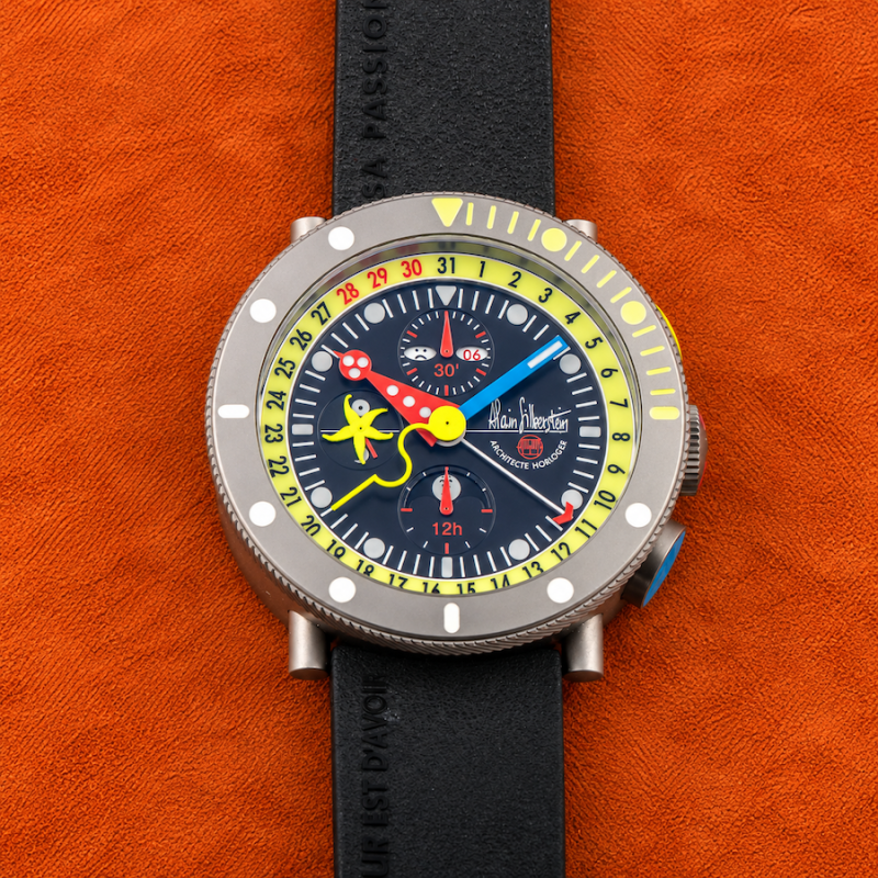 Alain Silberstein KRONO MARINE TITANIUM LIMITED EDITION OF 999 PIECES