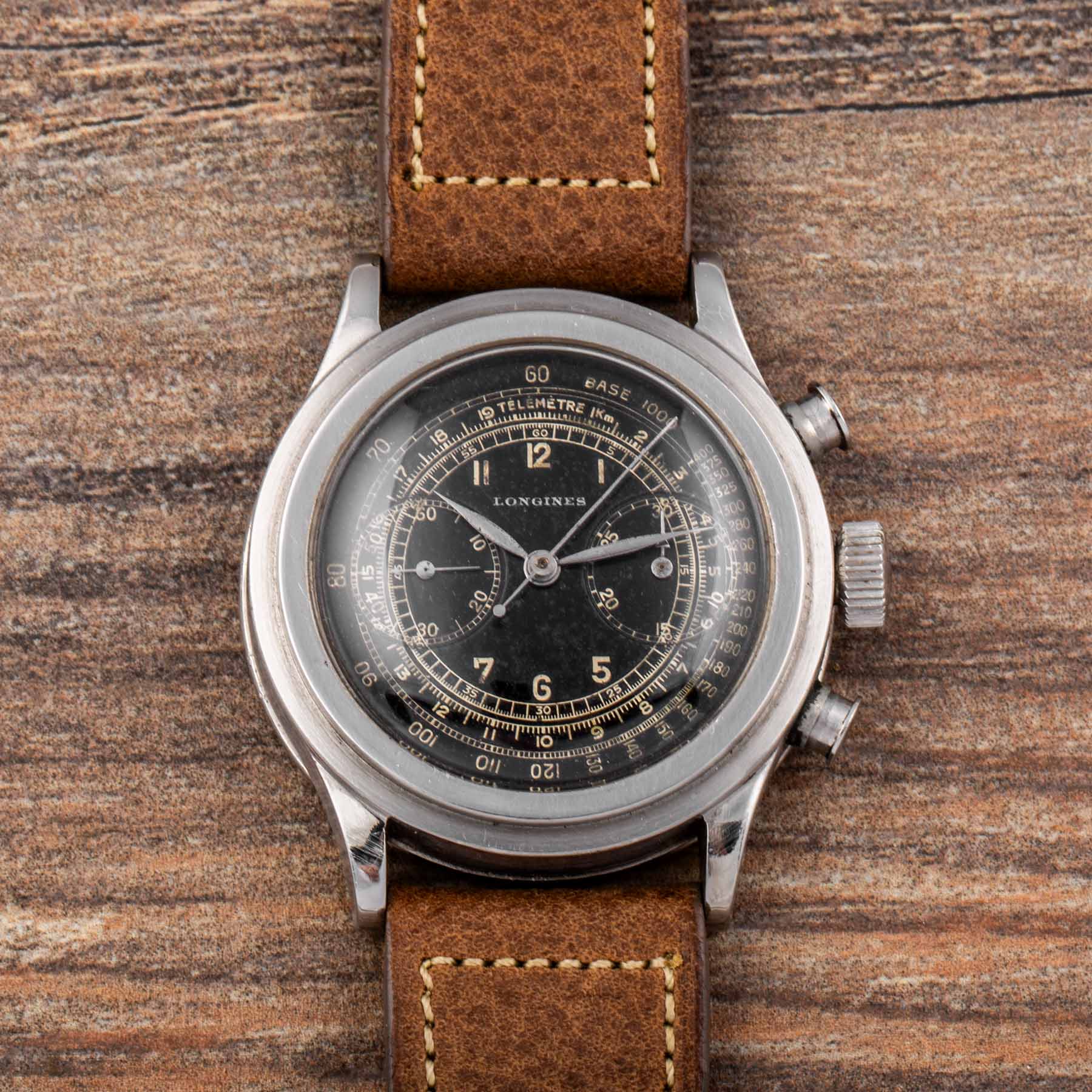 Caso Watches | LONGINES REF. 4270 “MUSHROOM” FLYBACK CHRONOGRAPH