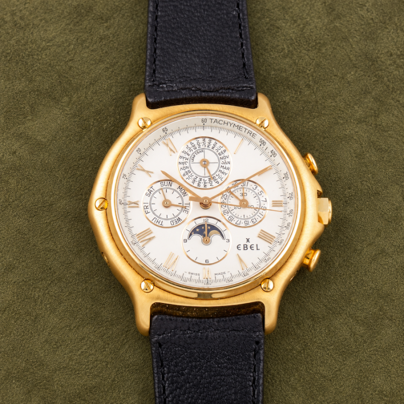 Ebel EL PRIMERO PERPETUAL CALENDAR YELLOW GOLD 